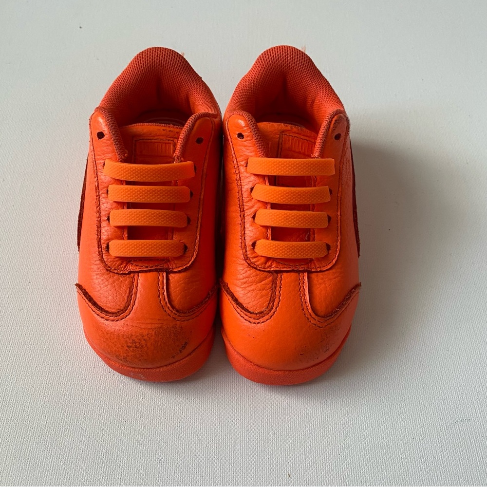Puma Bright Orange Toddler Sneakers